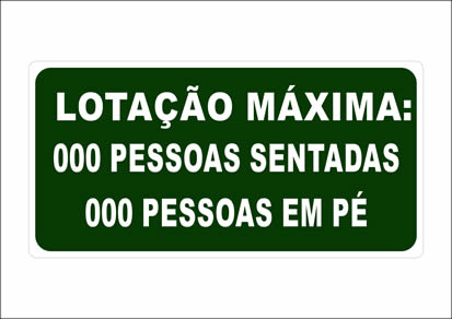 Placa M2 - 256x126mm - Texto sob encomenda - Demais dimensões sob consulta